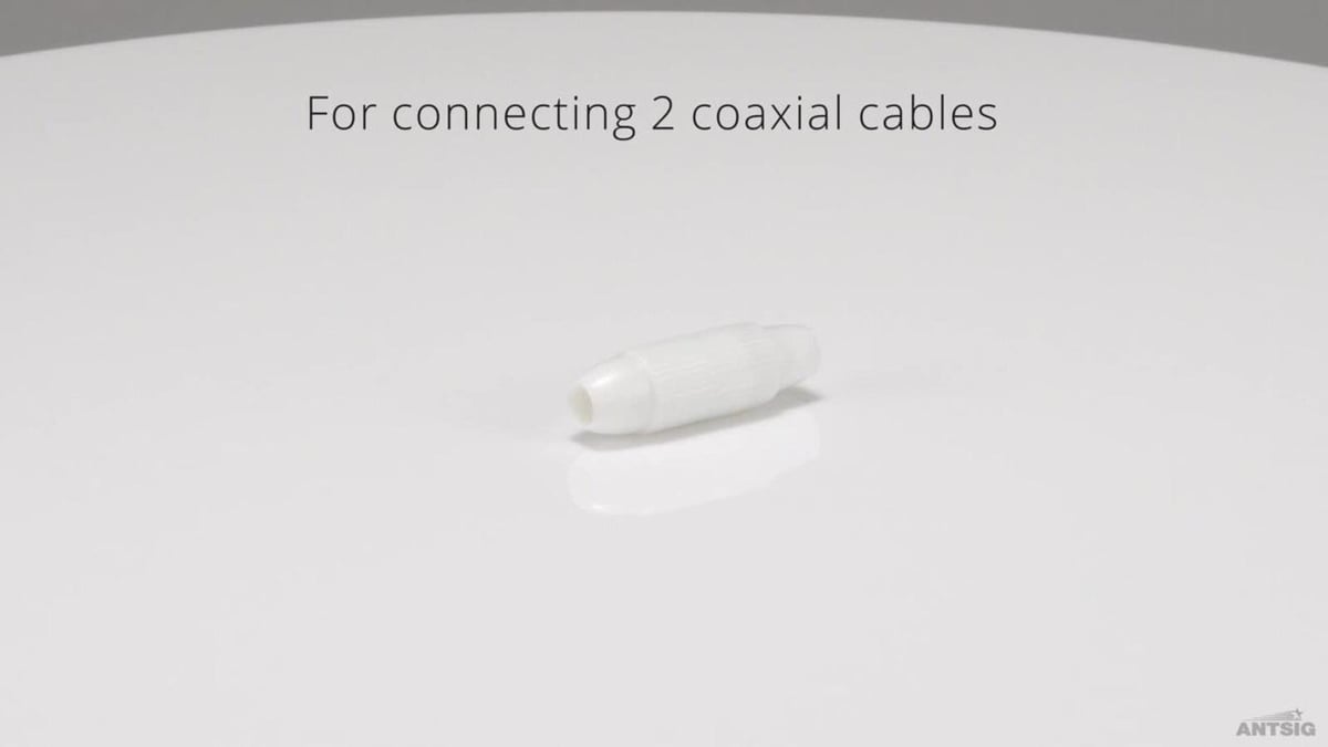 Antsig Coax Cable Joiner - Coaxial Cable Extension - ABS - Easy Repair - SuperSaverAU - view 4