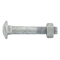 Zenith Hot Dip Galvanised Cup Head Bolts Nuts 60mm 25 Pack Durable - SuperSaverAU - view 2