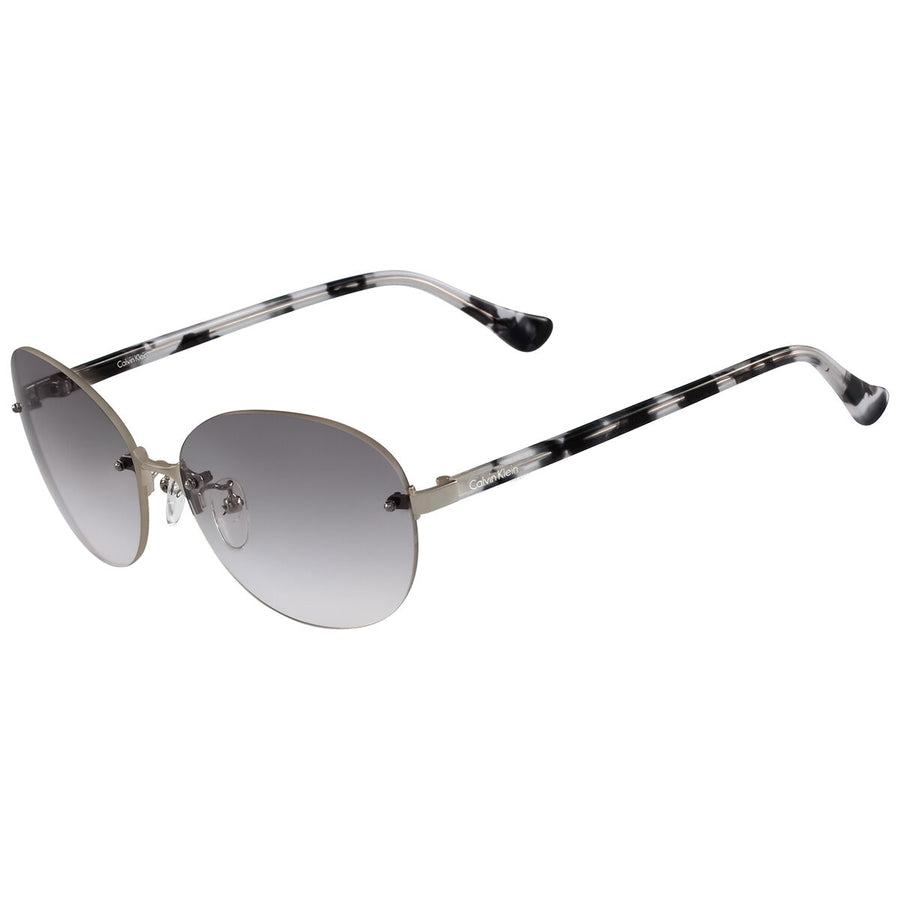 Calvin Klein Men's Sunglasses, Gradient Grey Lens, Oval Frame, 58 mm - SuperSaverAU - view 1