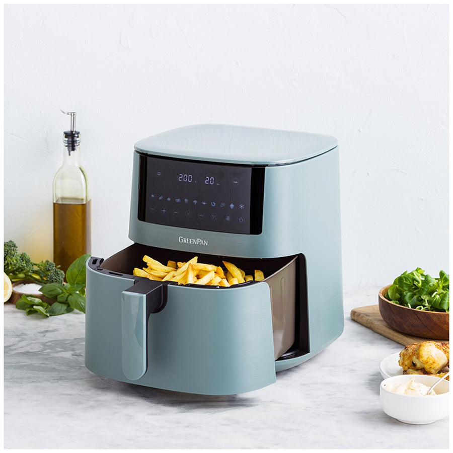 GreenPan Bistro 7.2L Airfryer CC009006-001 Smokey Sky Blue