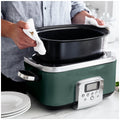 GreenPan 6L Slow Cooker CC009380-001 Pine Green