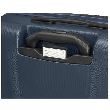 Wenger Skyon 2 Piece Luggage Set, Navy Blue, Hard Side, USB Port, 35L/45L & 103L/120L