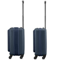 Wenger Skyon 2 Piece Luggage Set, Navy Blue, Hard Side, USB Port, 35L/45L & 103L/120L - SuperSaverAU - view 2