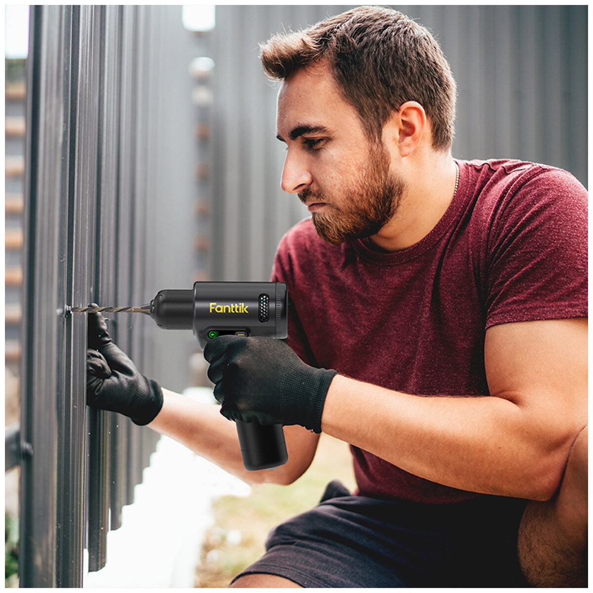 Fanttik Z100 Apex Cordless Brushless Electric Drill, 30 N.m Torque, 2500mAh Battery - SuperSaverAU - view 7