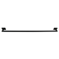 Barelli 900mm Matte Black Rigoni Single Towel Rail - 1 Piece - Modern Design - SuperSaverAU - view 1