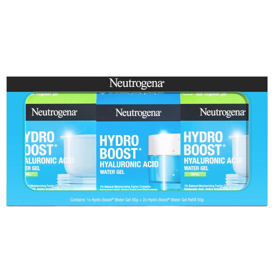 Neutrogena Hydro Boost Hyaluronic Acid Water Gel Refill 1 x 50g + 2 x 50g - SuperSaverAU - view 1