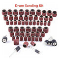 384 Piece Drum Sanding Kit for Rotary Tools, Aluminium Oxide Sanding Bands - view 3