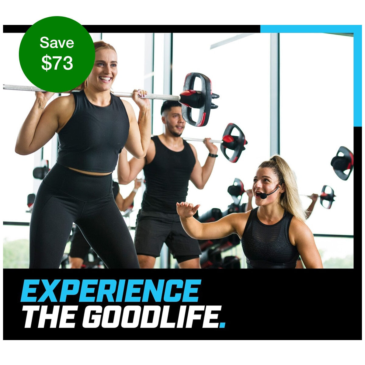Goodlife 6 Month Platinum Membership - 24/7 Access, 90+ Clubs, Free Personal Training Session