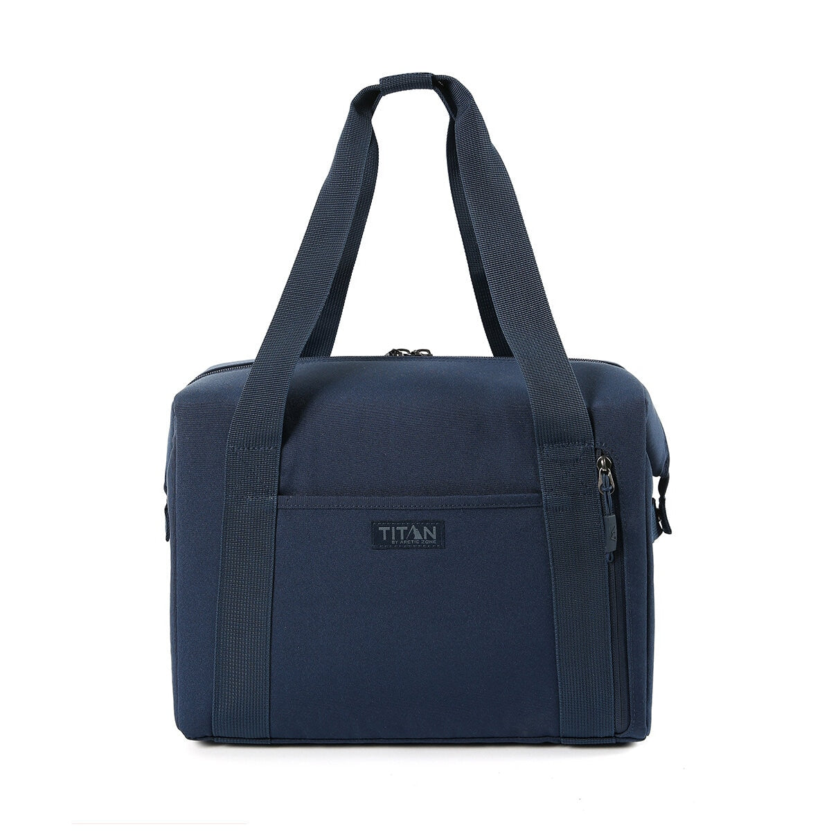 Titan Insulated Carry All Tote Navy, 25 Can Capacity, Leak Proof, Convertible Handles - SuperSaverAU - view 2