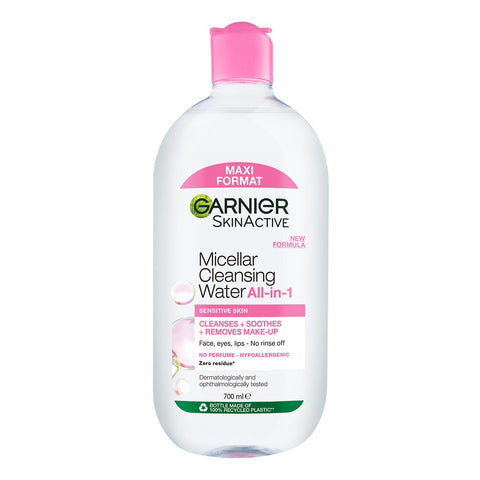Garnier Micellar Cleansing Water All-In-1 2 x 700ml for Oily Skin, No Rinse - SuperSaverAU - view 2