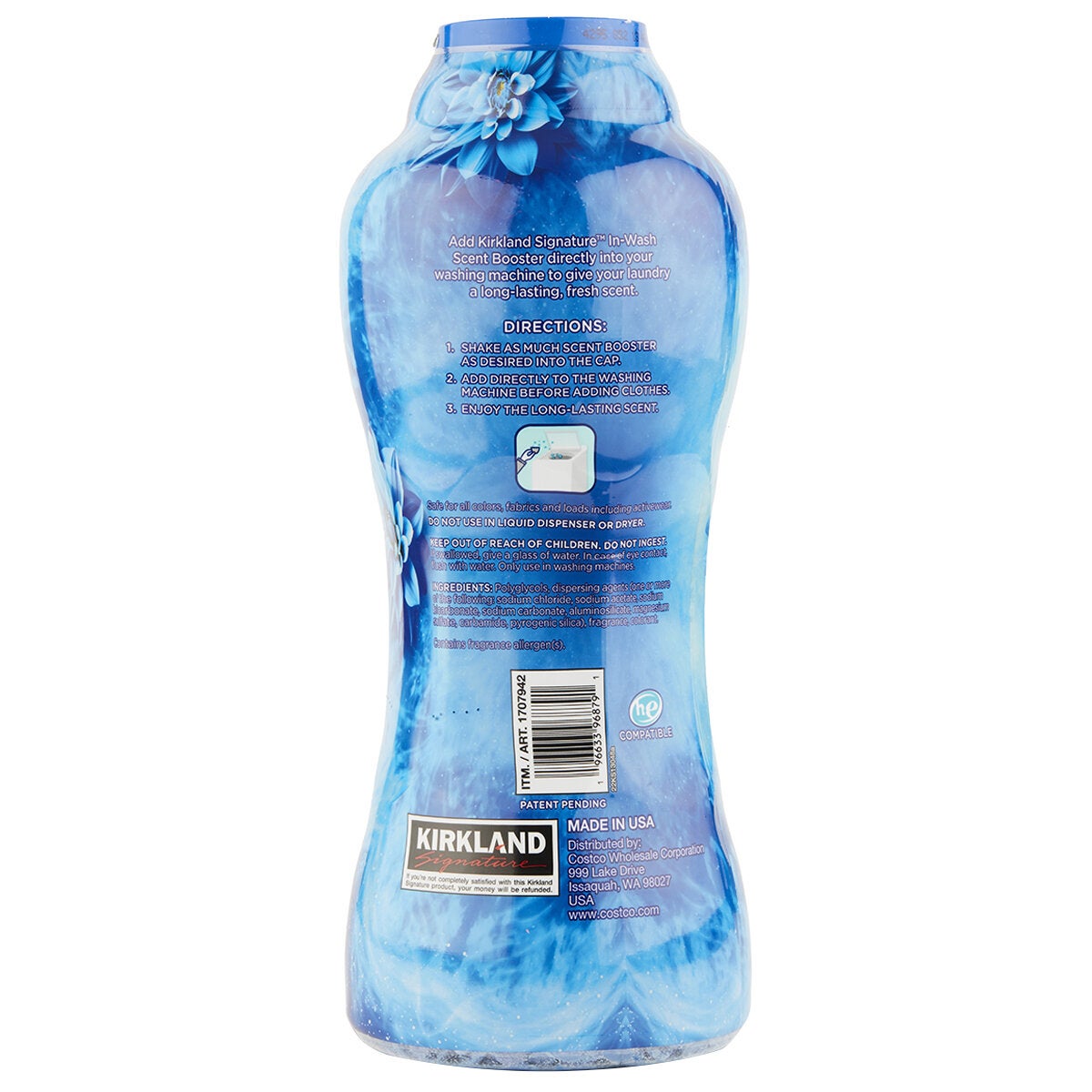 Kirkland Signature 1.3kg Laundry Scent Booster Beads Safe For All Fabrics — image 2