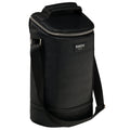 Igloo Luxe Wine Tote Cooler Black, Vegan Leather, Insulated, Adjustable Strap, 134.62x355.6x229.8 mm - SuperSaverAU - view 5