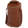 Igloo Luxe Wine Tote Cooler Cognac - Vegan Leather, Insulated, Adjustable Strap, 2 Bottles - SuperSaverAU - view 3