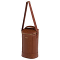 Igloo Luxe Wine Tote Cooler Cognac - Vegan Leather, Insulated, Adjustable Strap, 2 Bottles - SuperSaverAU - view 4