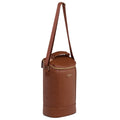 Igloo Luxe Wine Tote Cooler Cognac - Vegan Leather, Insulated, Adjustable Strap, 2 Bottles - SuperSaverAU - view 5
