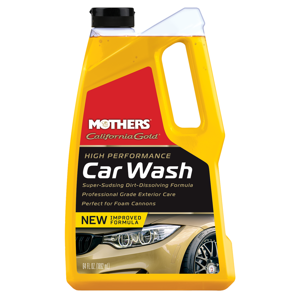 Mothers 1 High Performance Car Wash - 89L - Concentrated Formula - Clear - SuperSaverAU - view 1