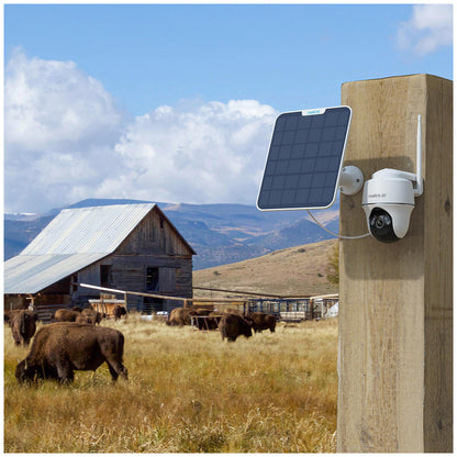 Reolink Argus Go PT Ultra 4K Solar Security Camera Bundle - 64GB SD Card, 4G LTE