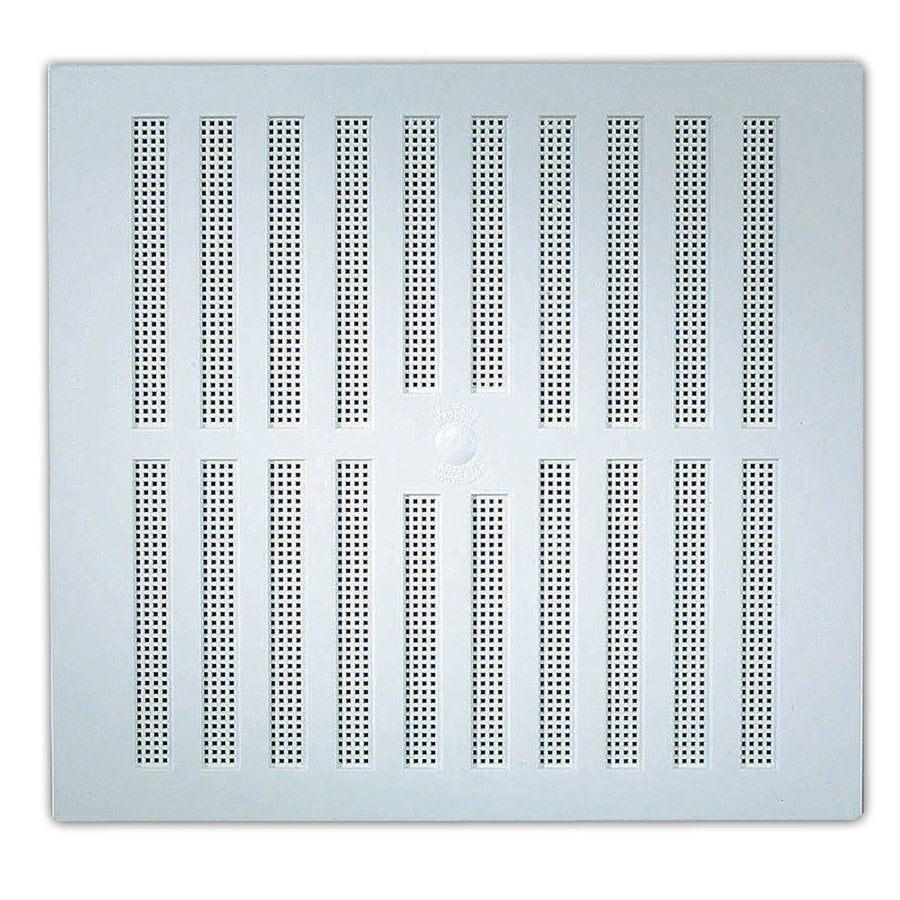 Haron White Wall Vent 285 x 270mm Plastic Reduces Dampness - SuperSaverAU - view 1