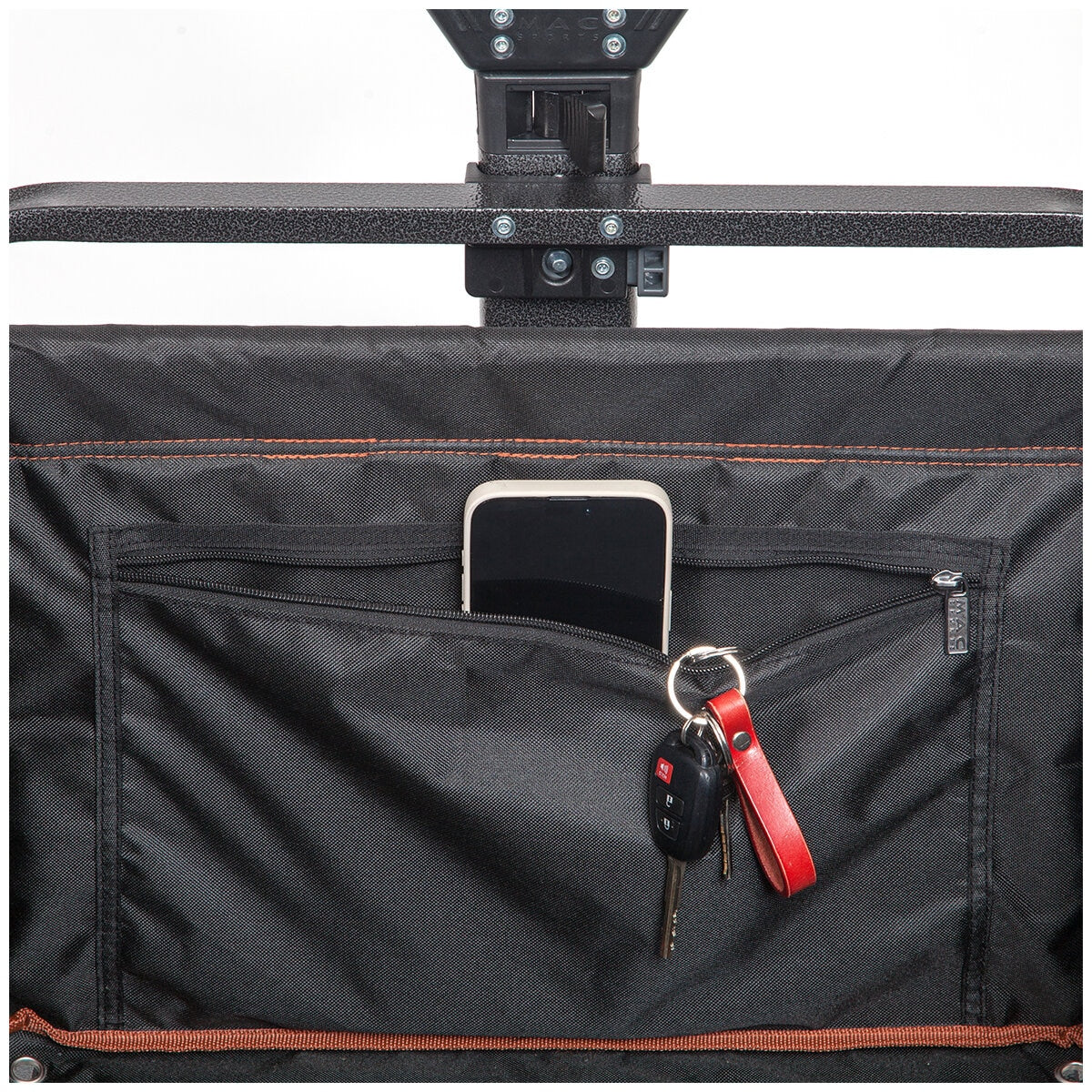 Mac Sports Deluxe Push Pull Folding Wagon with Brakes