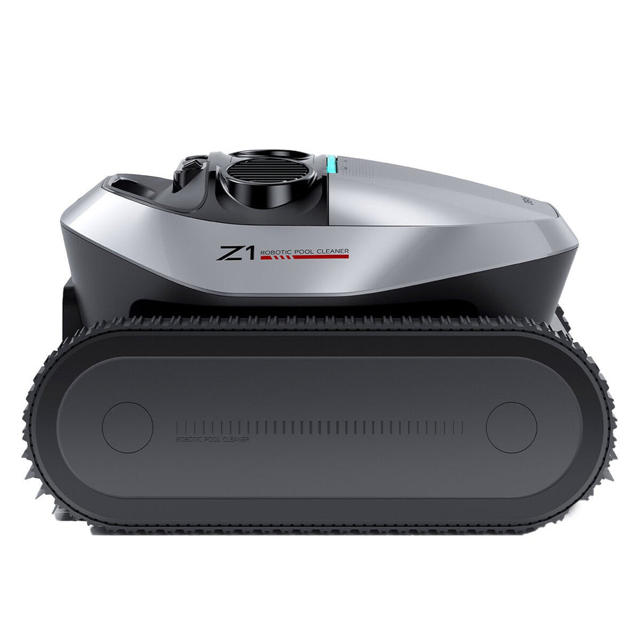 Cord-Free Automatic Pool Vacuum Robot with Waterline Cleaning and Poolside Parking, by Dreame Z1