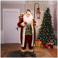 Singing Christmas Santa Decoration 1800mm, Motion Activated with Head Movement and Timer — image 3
