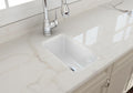 Turner Hastings Cuisine 30 single bowl fine fireclay sink - 17L, top mount or undermount, white gloss - CU30FS