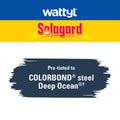 Wattyl Solagard 1L Deep Ocean Low Sheen Pre-Tinted Exterior Paint