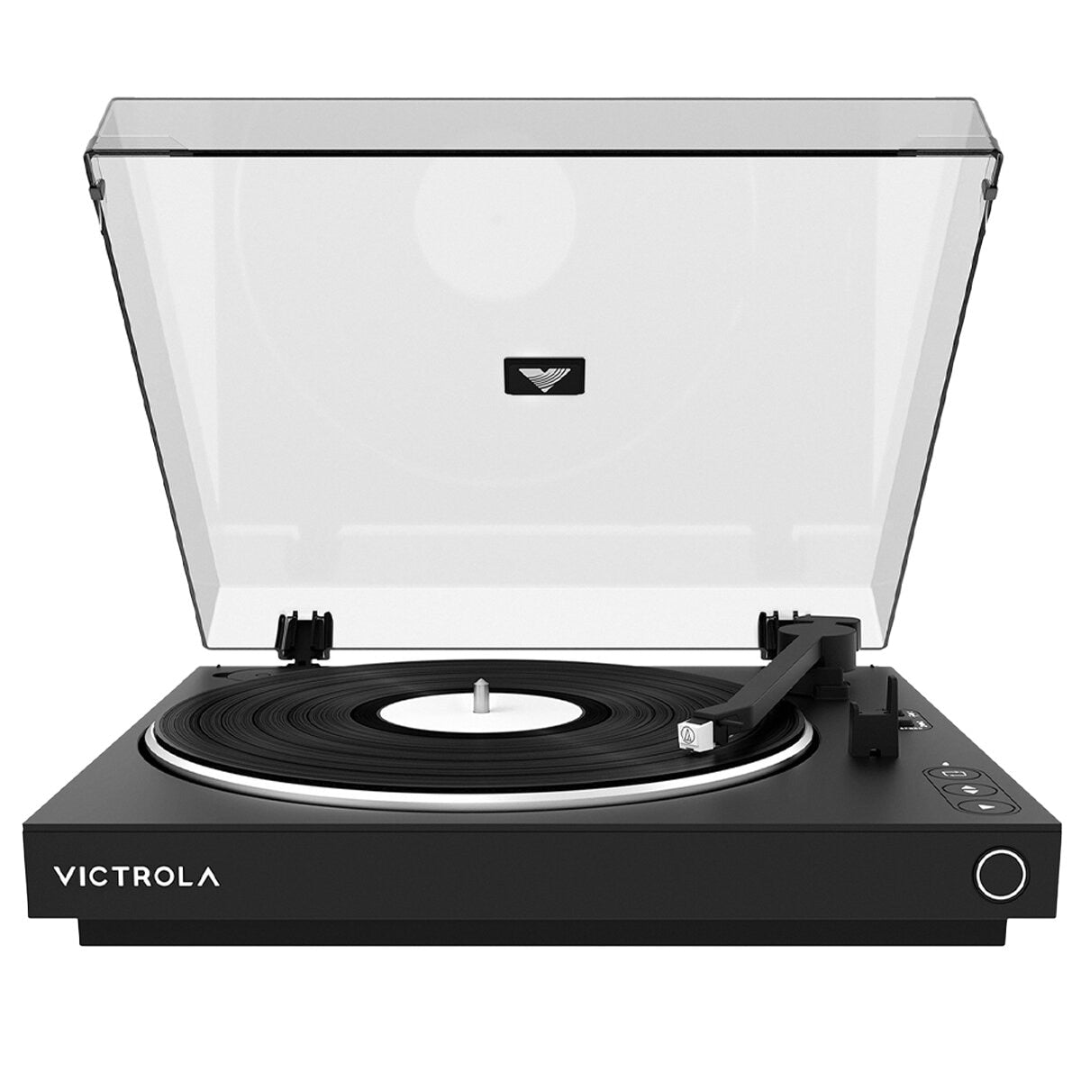 Victrola Automatic Turntable Black - Fully Automatic, Bluetooth, 2 Speed, 2.8 kg - SuperSaverAU - view 1