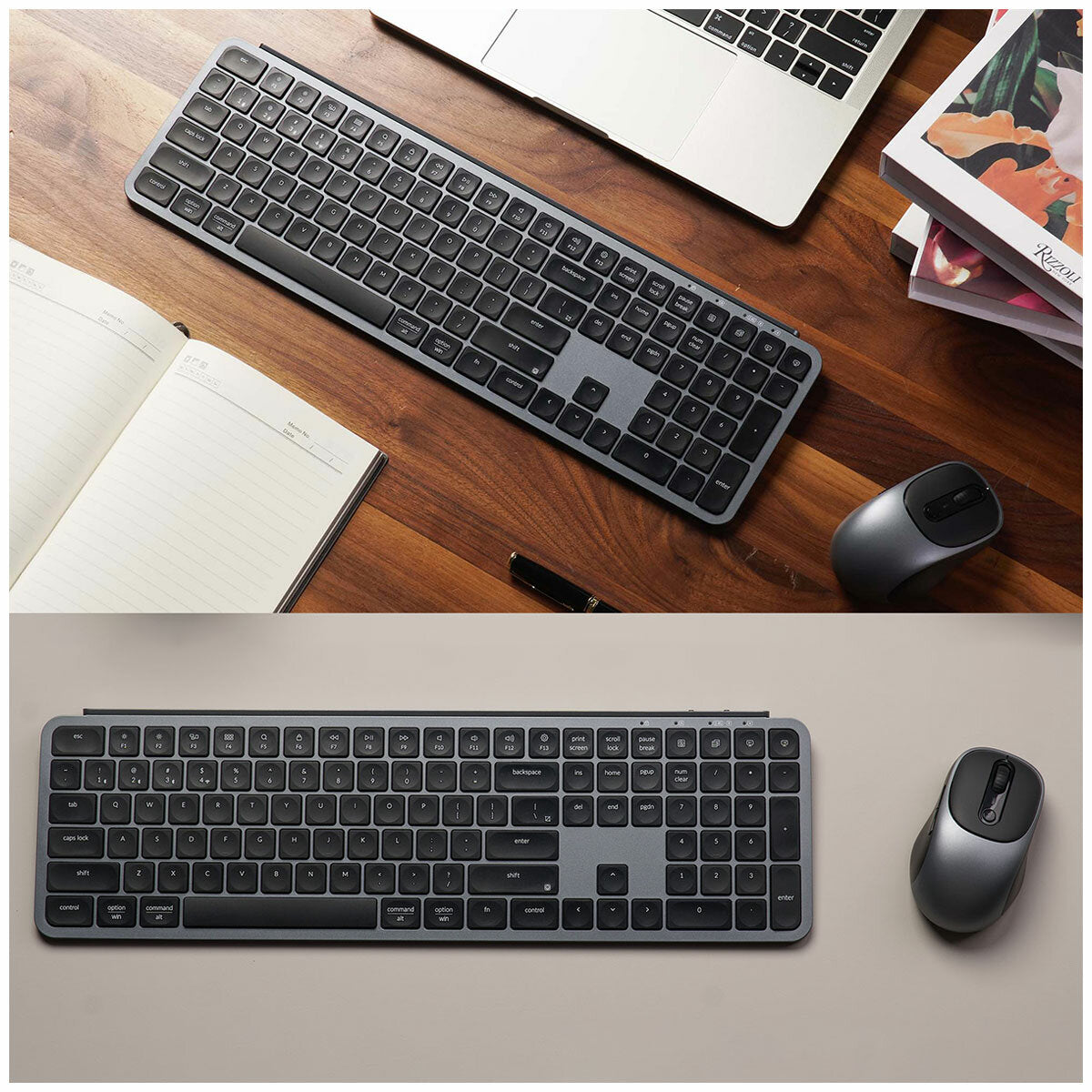 Keychron B6 Pro Keyboard And BM24 Mouse Wireless Combo KBKCKCBD4