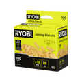 Ryobi Wood Joining Biscuits No 10 - 100 Pack - 53mm x 1mm x 19mm - Stable Joints - SuperSaverAU - view 1