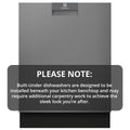 Electrolux 60cm Built Under ComfortLift Dishwasher - 14 Place Settings, Dark Stainless Steel - ESF97400RKX