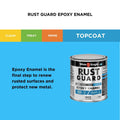 White Knight Rust Guard 250ml White Flat Epoxy Enamel Paint