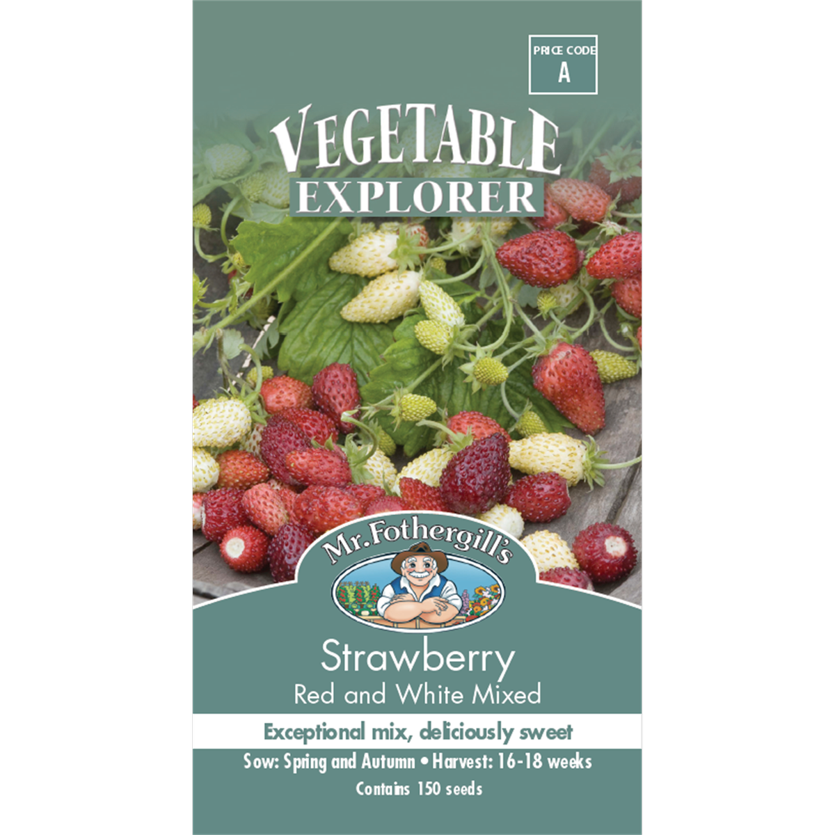 Mr Fothergill Strawberry Seeds - 75mm - Seeds - High Yielding - SuperSaverAU - view 1