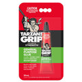 Tarzan's Grip General Purpose Glue 30ml - Clear-Drying, Moisture Resistant Multi-Surface Adhesive