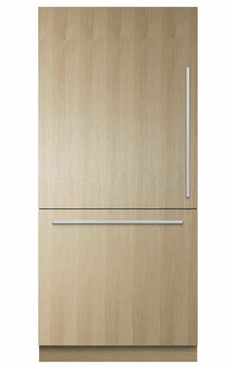 Fisher & Paykel contemporary round stainless steel handle kit for RS9120W fridge freezers - AHS-ASBI-B