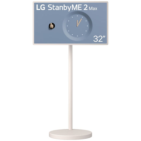 LG 32 Inch StanbyME 2 Max 4K UHD Portable Smart Touch Screen TV - Built-In Battery, webOS 26 - 32LX6BDGA