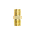 JFLEX 1/4" BSP Brass Hexagon Nipple, Double Male