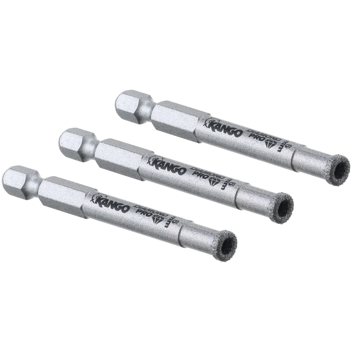 Kango Diamond Pro Mini Hole Saw 3 Pack - 6mm - Precision Drilling - SuperSaverAU - view 2