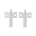 Taskmaster Door Silencer - White - 2 Pack - 65mm x 46mm x 12mm - Reduces Noise - SuperSaverAU - view 3