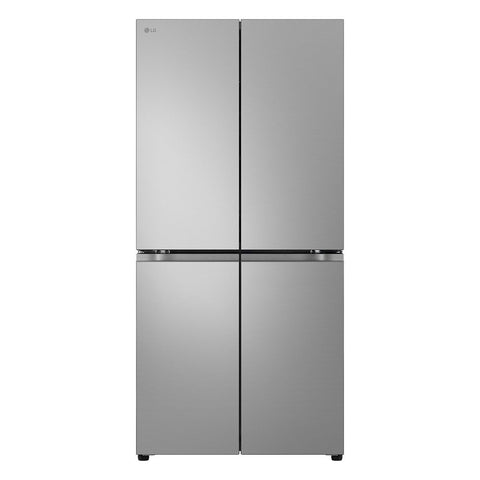 LG 530L French Door Fridge - Stainless Steel, 5 Star Energy, Hidden Hinges, ThinQ - GF-B505PL