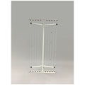 L.T. Williams Freestanding Airer - 23 Metres Hanging Space, Pin Locking, Two Windproof Hangers, White - 4670
