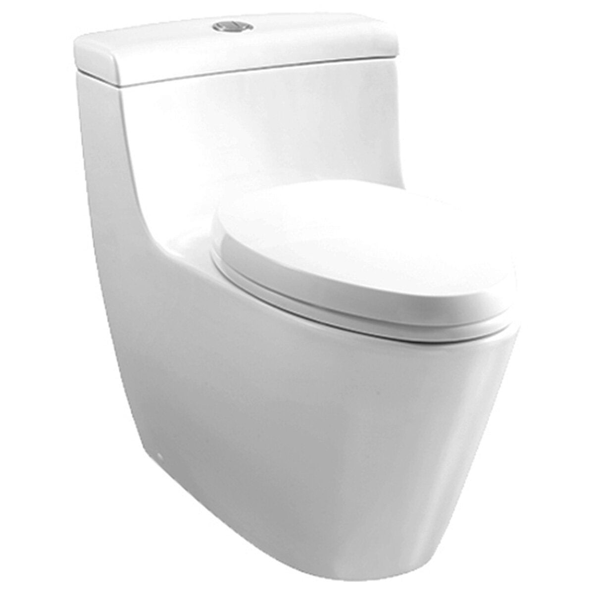 Toto One Piece Back To Wall Toilet Suite - Tornado Flush - Soft Close Seat - White - ONEPIECE-SCS