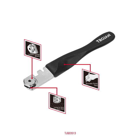 Trojan 6 Wheel Glass Cutter