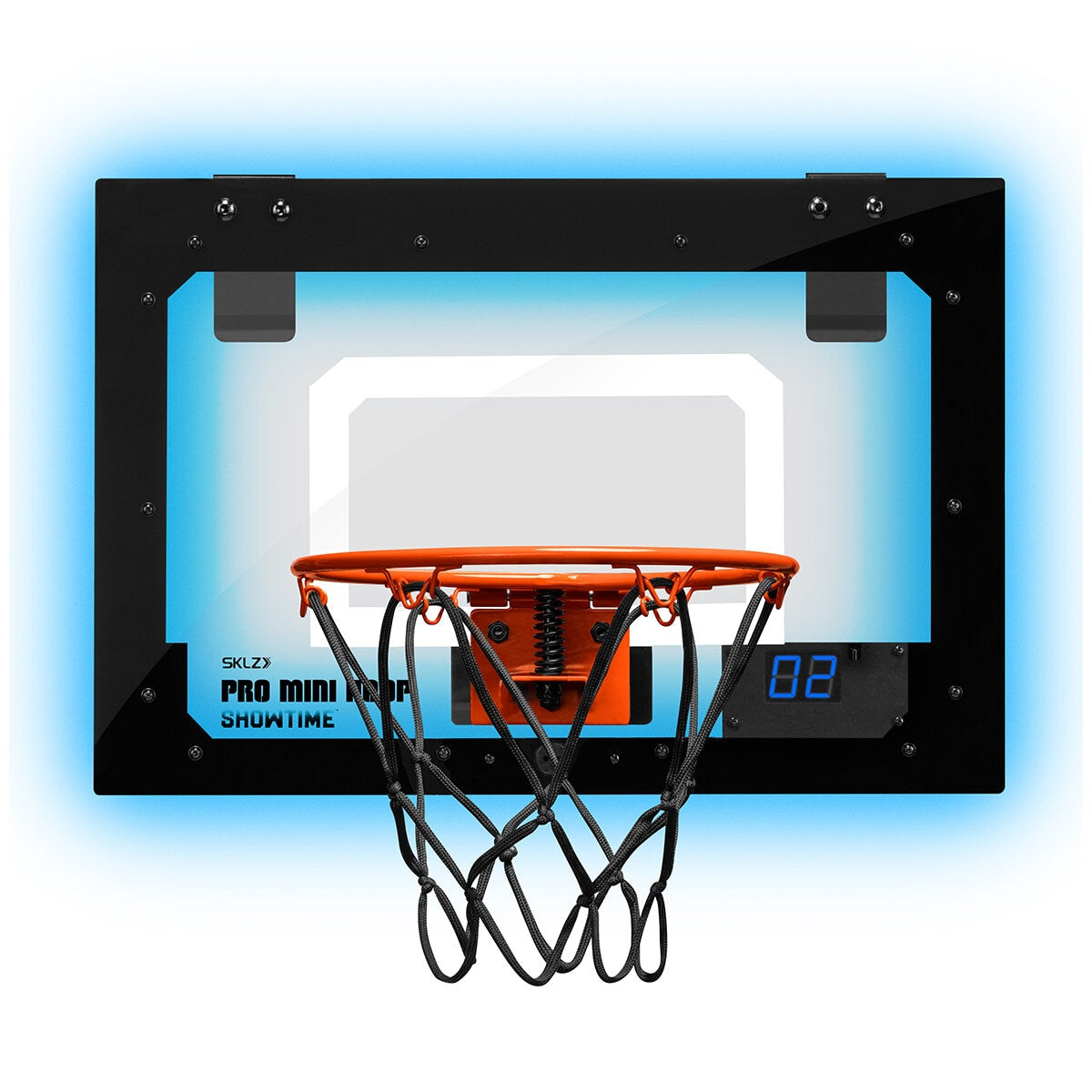 SKLZ Pro Mini Hoop Basketball Set with LED Lights, 460mm Backboard, Includes Pump - SuperSaverAU - view 1