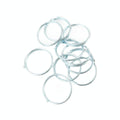 Windoware Curtain Ring - 25mm - Metallic - Zinc - 10 Pack - SuperSaverAU - view 1