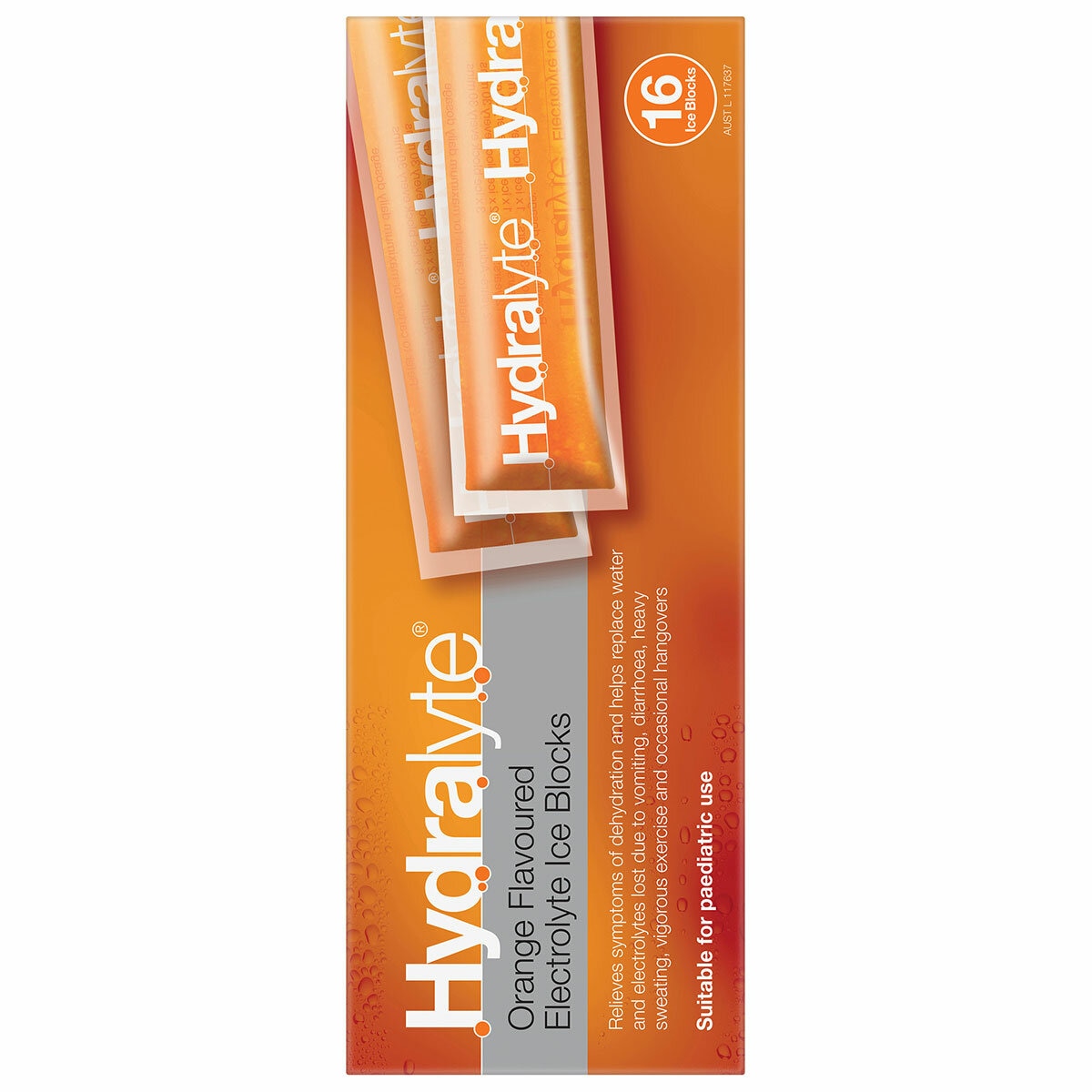 Hydralyte Electrolyte 2 x 16 Ice Blocks