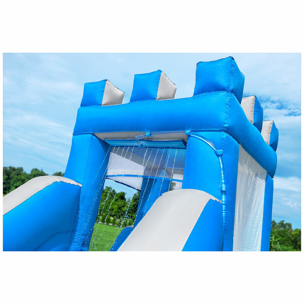 H2OGO! Fort Soakington Mega Water Park 6.13M x 4.53M x 2.54M with Slides & Water Blasters - SuperSaverAU - view 6