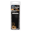 Zenith Flat Washer - 1/4 - 12 Pack - Solid Brass - Corrosion Resistant - SuperSaverAU - view 1