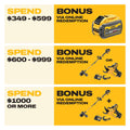 Dewalt 54V Chainsaw Cordless Kit - 45cm - 2.7HP - Brushless Motor - Auto Oil Bar - SuperSaverAU - view 2