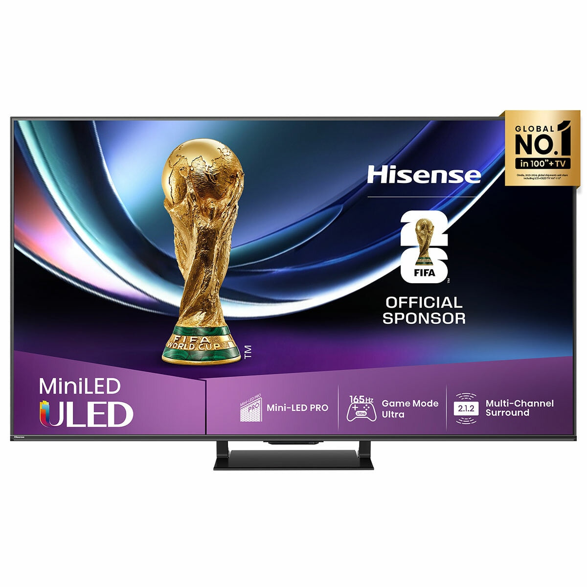 Hisense 65 Inch Mini LED 4K Smart TV with 165Hz Game Mode & Dolby Atmos - SuperSaverAU - view 1